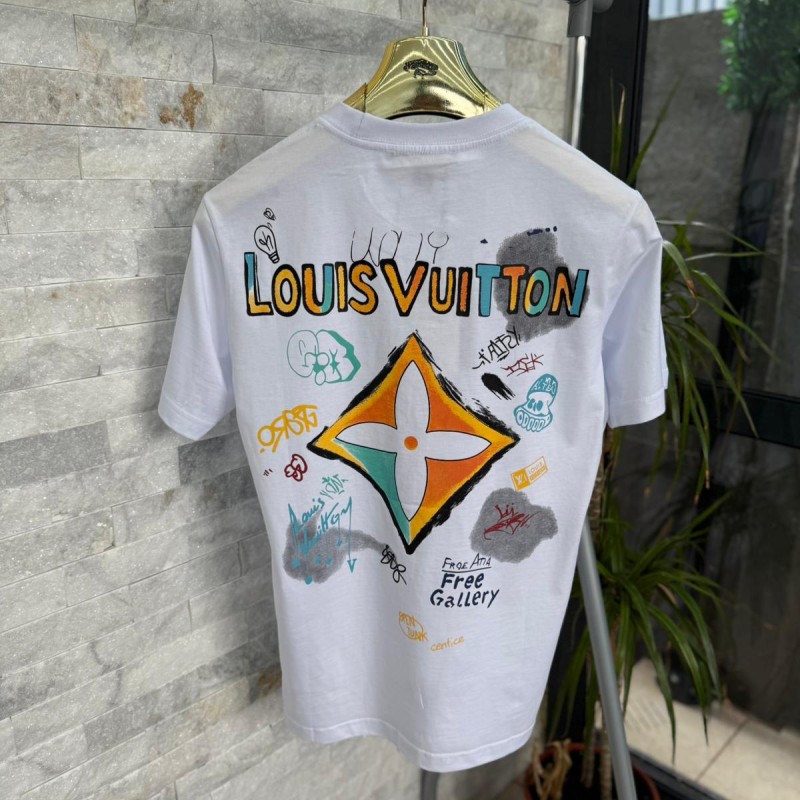 Tricou LV - White