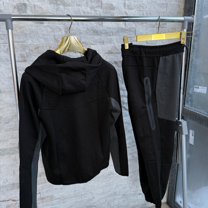 Trening Nk Tch Fleece - Black & Gray Volt